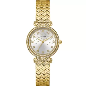 GUESS Ladies Gold Tone Analog Watch
