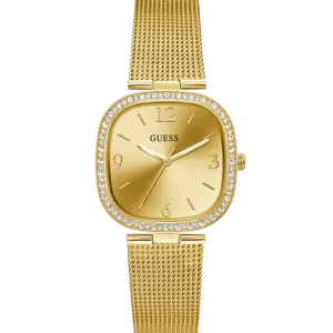 GUESS Ladies Gold Tone Analog Watch