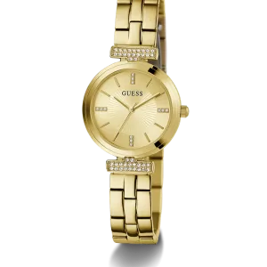 GUESS Ladies Gold Tone Analog Watch