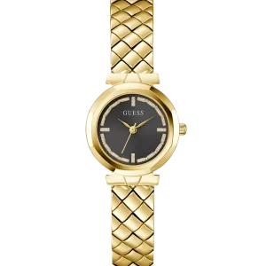 GUESS Ladies Gold Tone Analog Watch