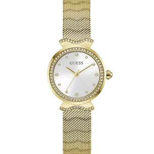 GUESS Ladies Gold Tone Analog Watch