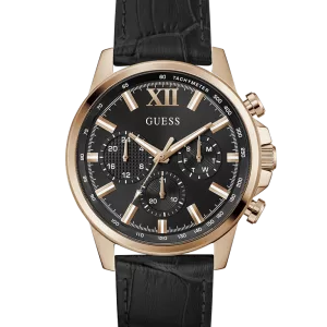GUESS Mens Black Multi-function Watch