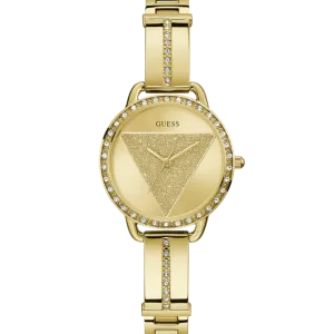 GUESS Ladies Gold Tone Analog Watch