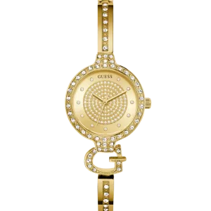GUESS Ladies Giselle Gold Tone Analog Watch