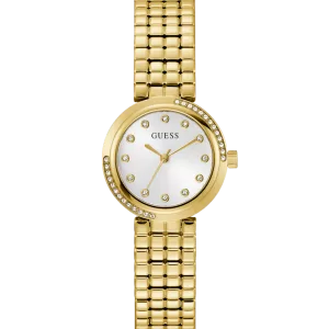 GUESS Ladies Gold Tone Analog Watch