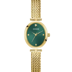 GUESS Ladies Ruby Gold Tone Analog Watch