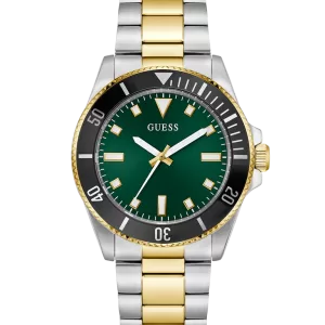 GUESS Mens 2-Tone Analog Watch