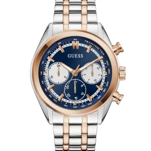 GUESS Mens 2-Tone Multi-function Watch