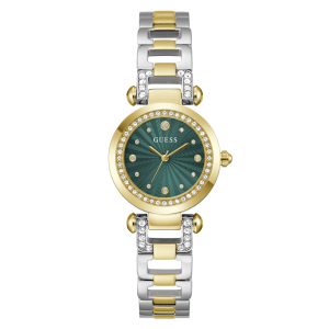 GUESS Ginger Ladies 2-Tone Gold Tone Analog Watch